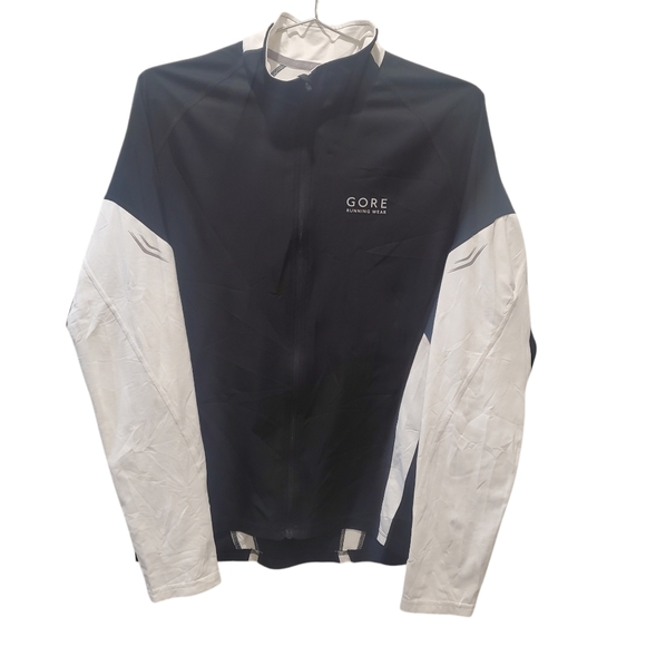 GORE Running Wear Size Medium Black Full Zip Windstopper Soft Shell Jacket Men's - Picture 1 of 6